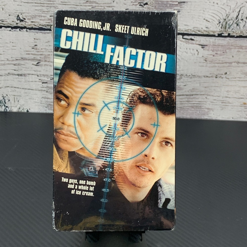 Chill Factor [1999 VHS] Cuba Gooding Jr Skeet Ulrich‎ Action Movie Tape Sealed